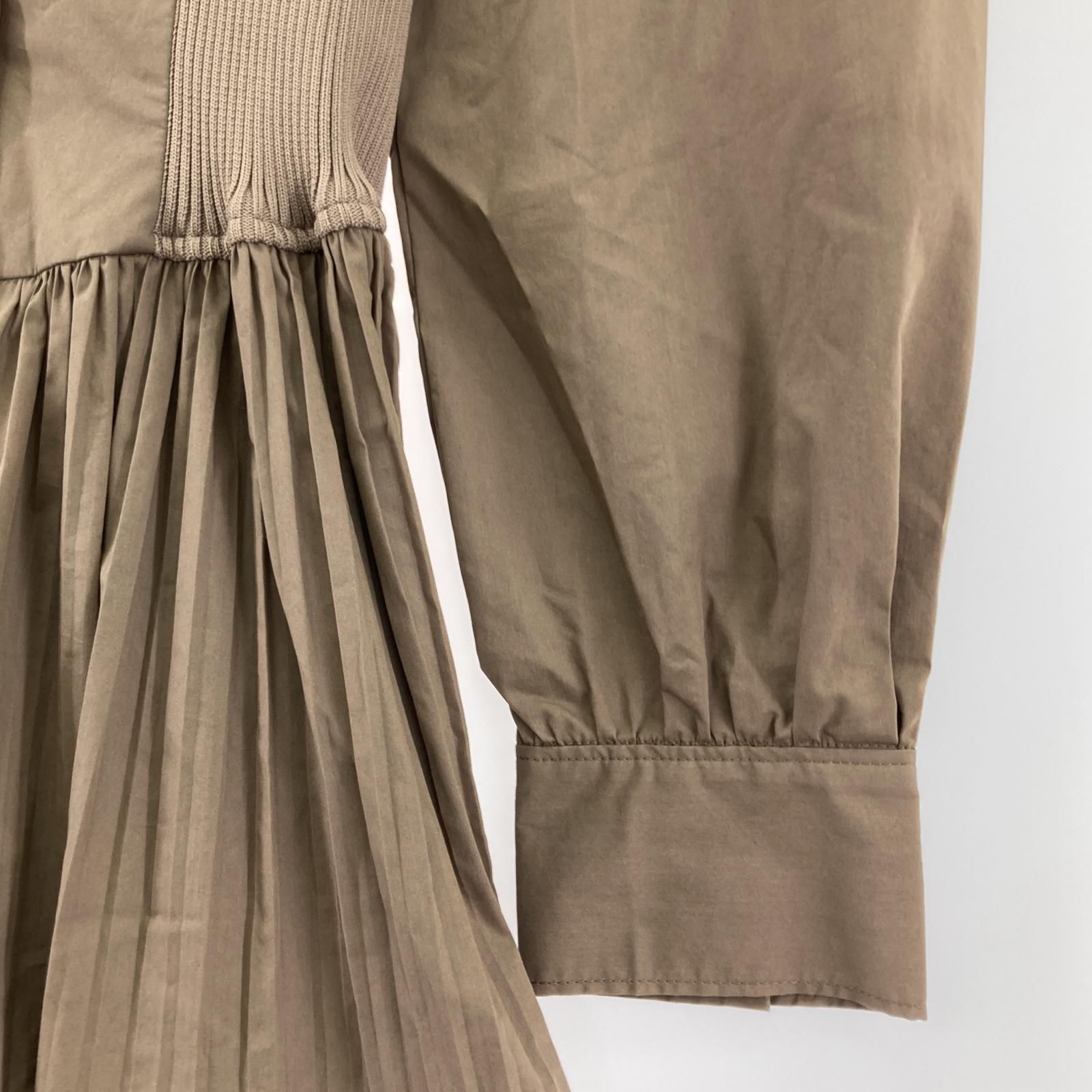 FRAY I.D フレイアイ・ディー ウエストリブ ビッグカラー シャツ  