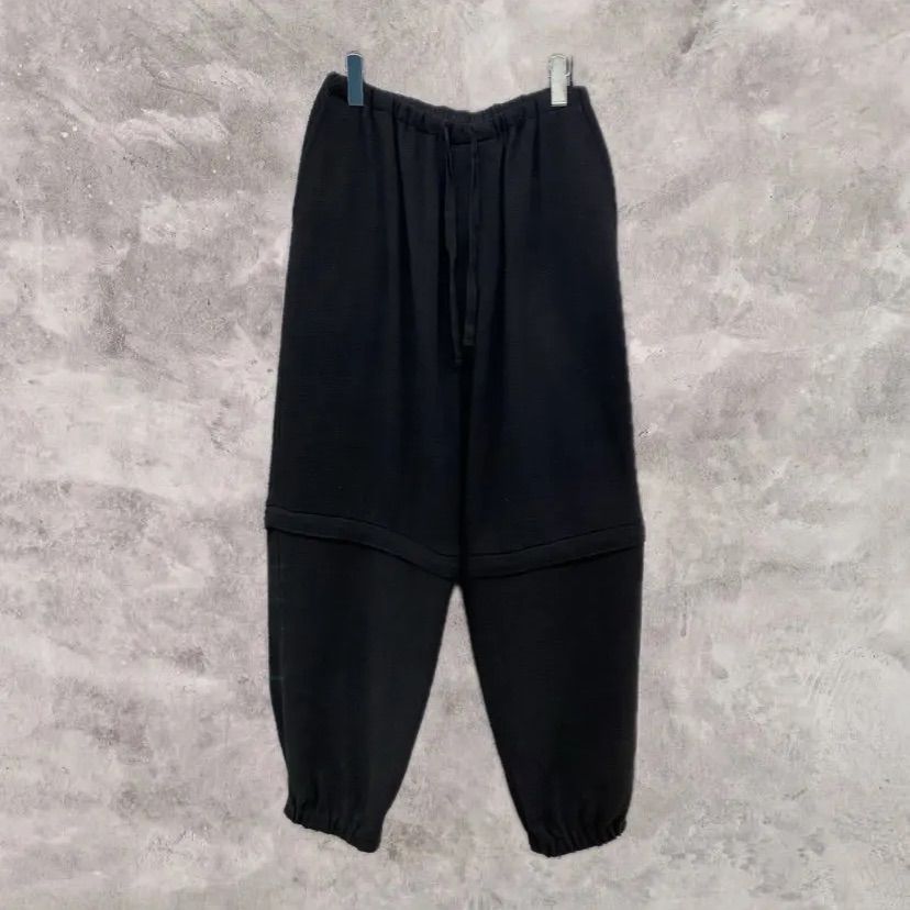 71.COMOLI 24SS シルクネップビエラ コンバーティブルパンツ(Z01-03024 