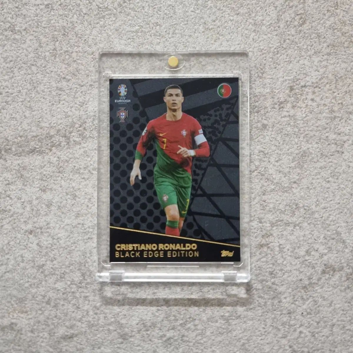 TOPPS トップス ユーロ ロナウド ブラックエッジ カード 販売