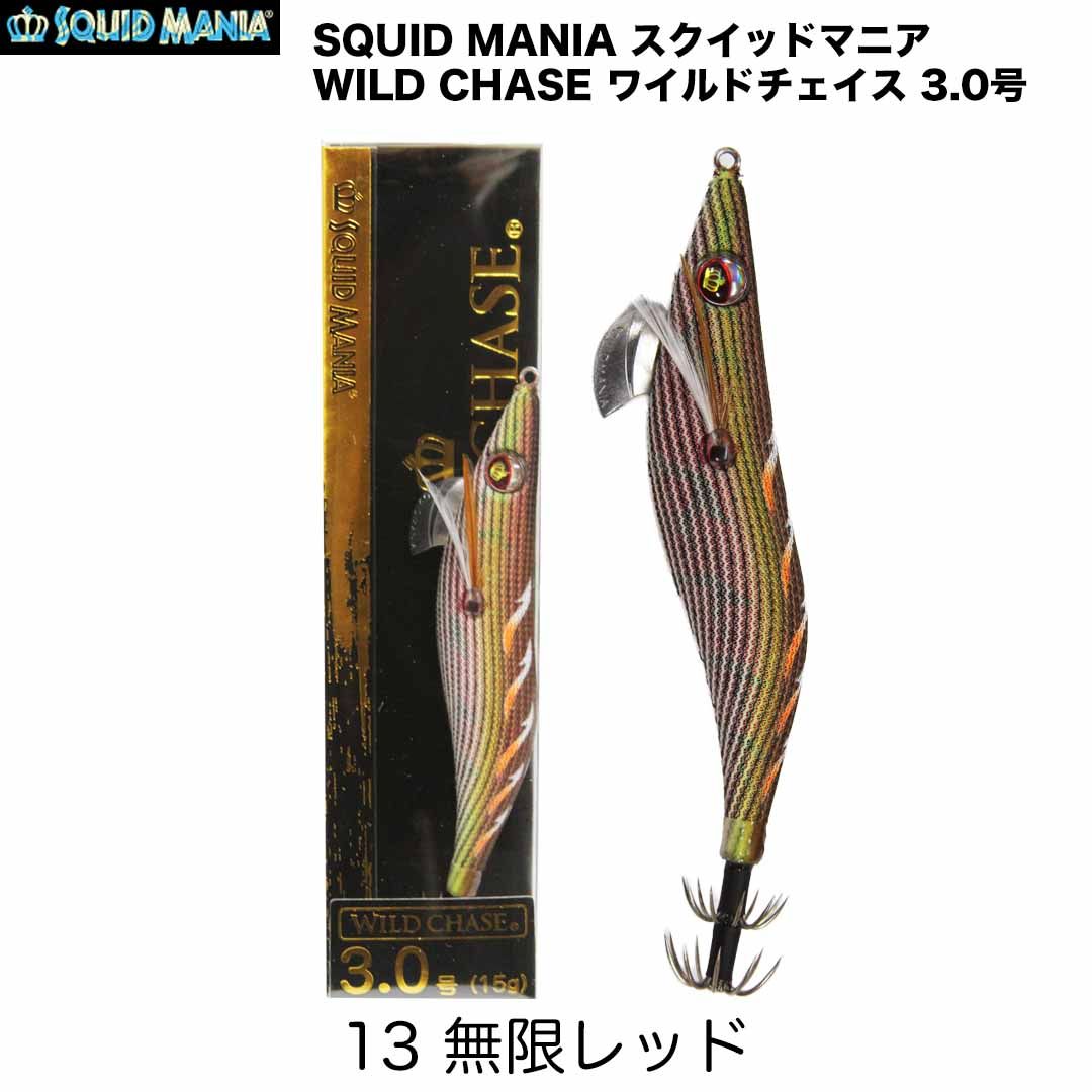 SQUID MANIA スクイッドマニア WILD CHASE ワイルドチェイス 3.0号