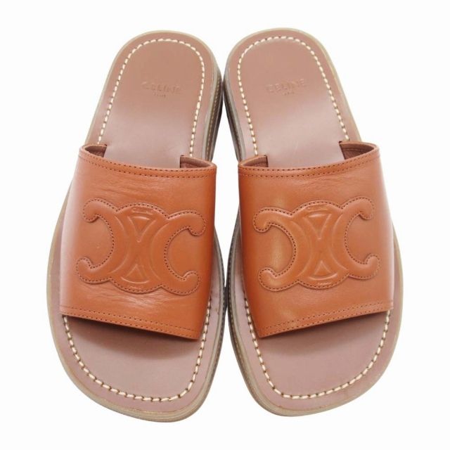 セリーヌ　クレア トリオンフ スライド サンダル　CELINE 楽天市場】CELINE セリーヌ スライドサンダル Triomphe