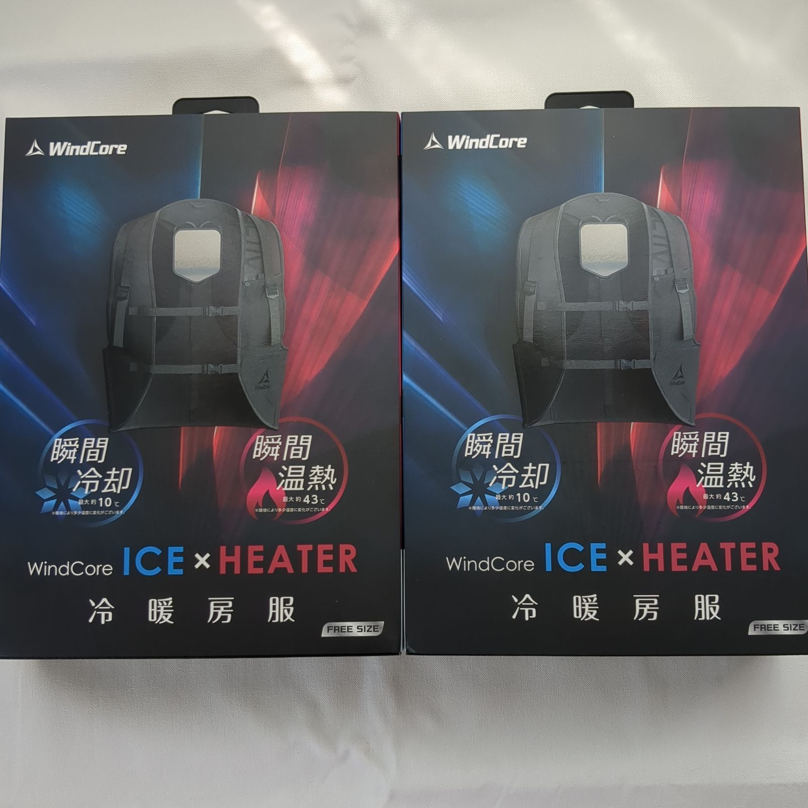 ワークマン ウィンドコア ICE×HEATER ペルチェベスト ２個セット - 知 ...