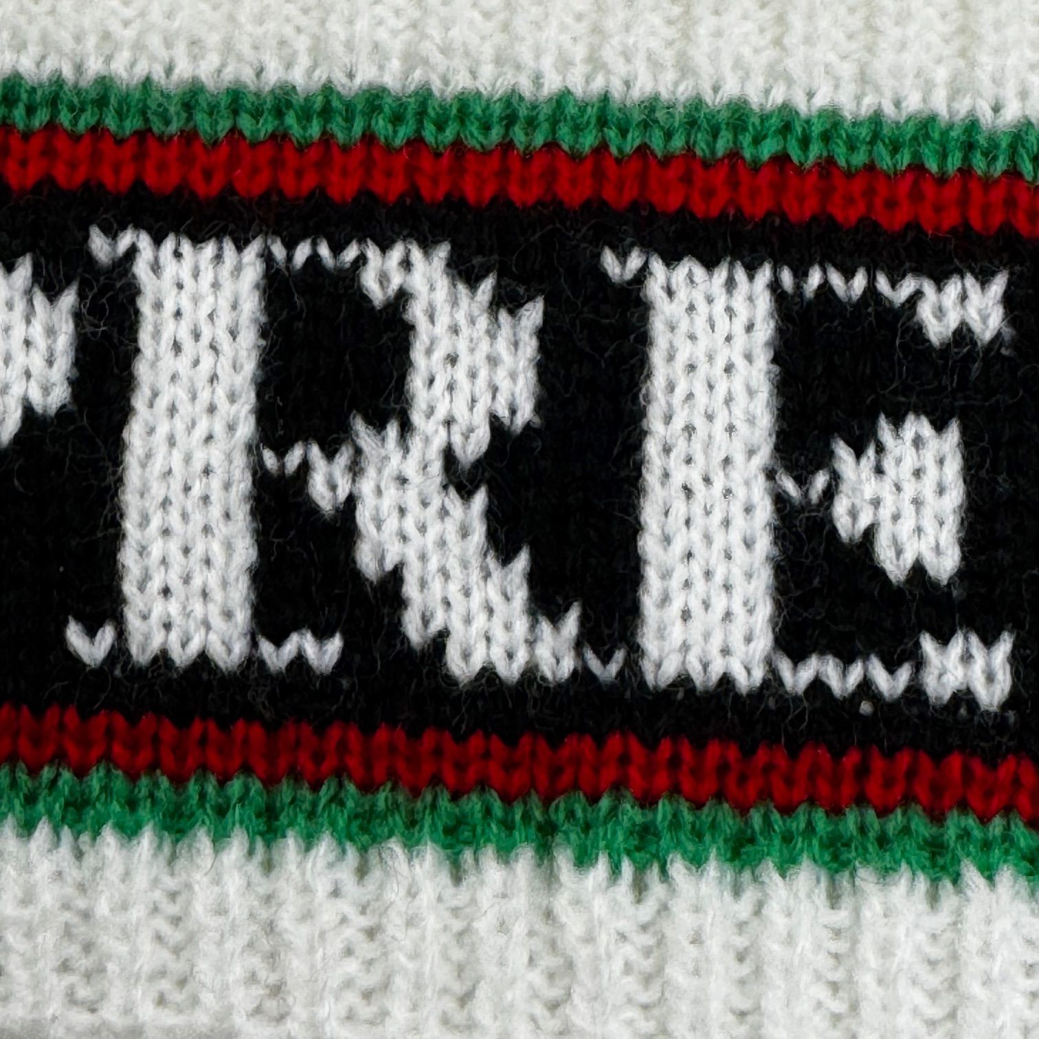 国内正規 未使用品 Supreme 18AW Cuff Logo Beanie カフ ロゴ