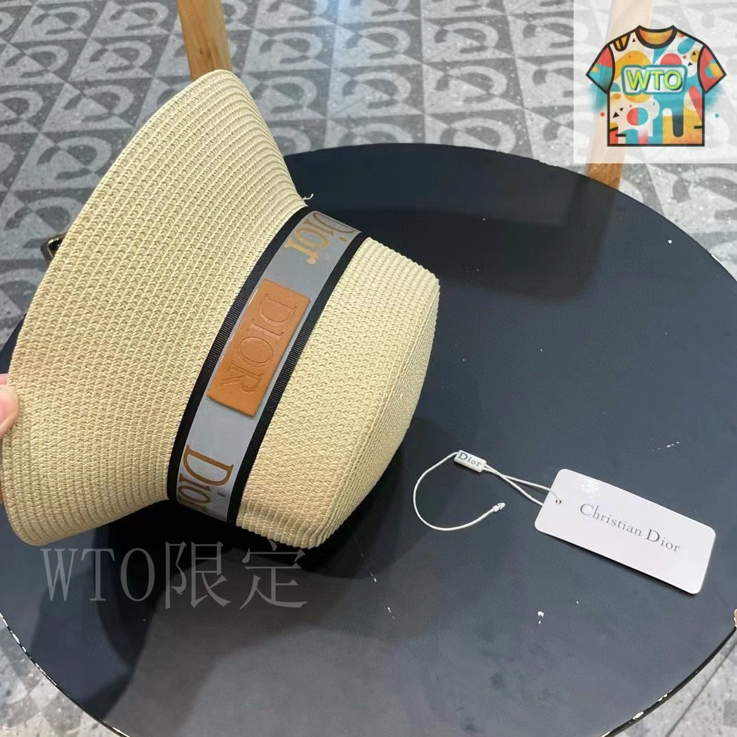 Dior（ディオール） ストローハット01 キャスケット 帽子