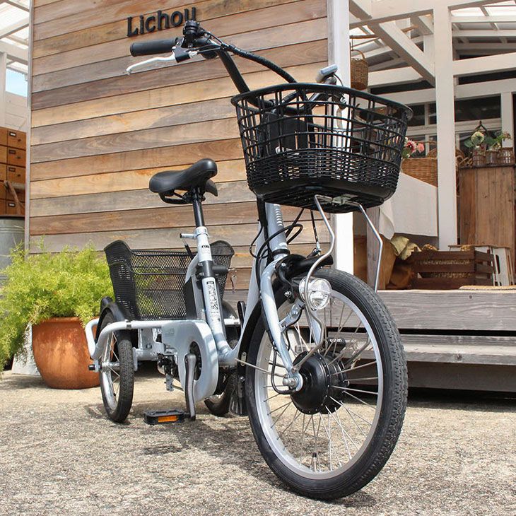 自転車タイプ 三輪車 公式】ビビライフ｜電動アシスト三輪車｜Panasonic