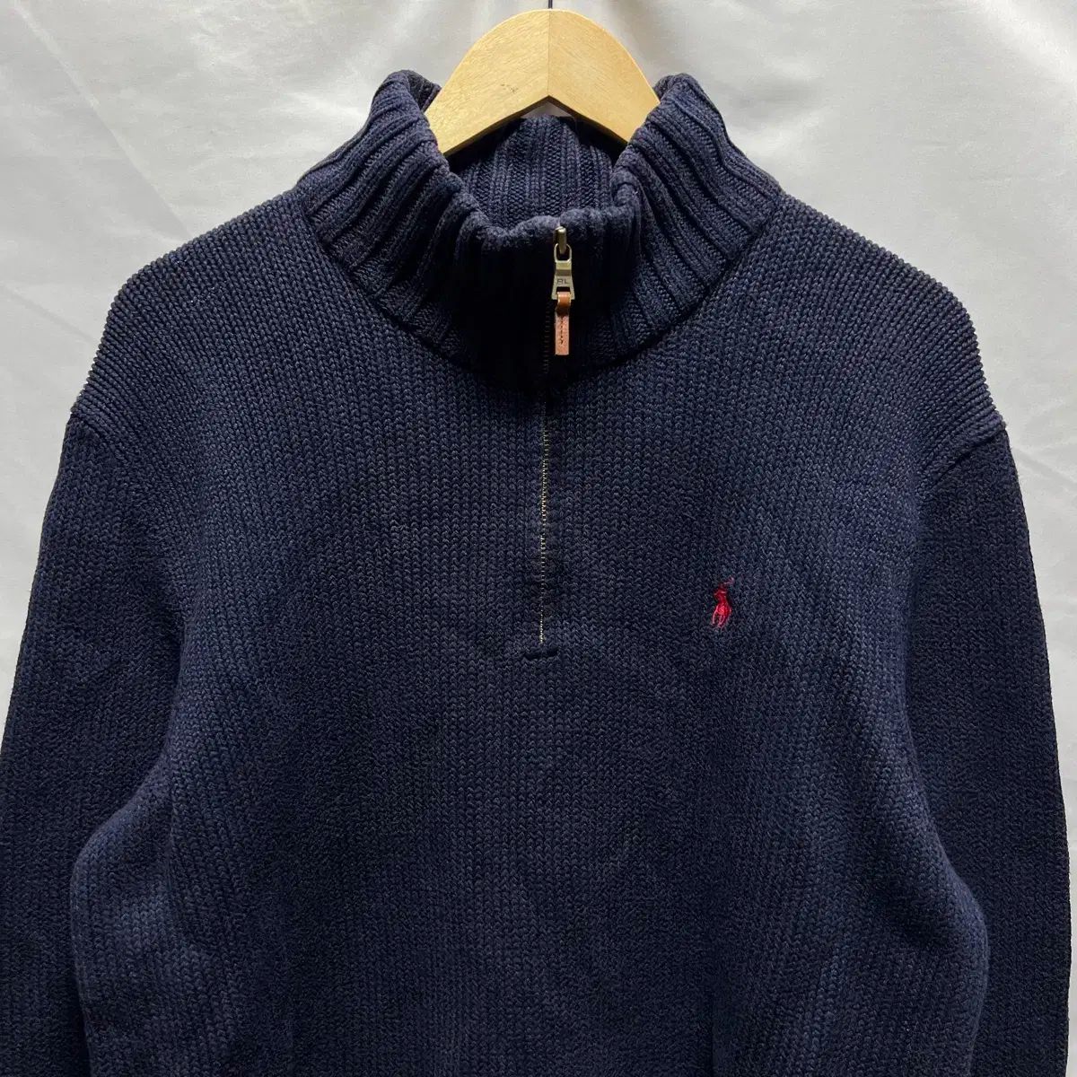 純正品/ L ポロ Ralph Lauren(ラルフローレン) ネイビー ニット