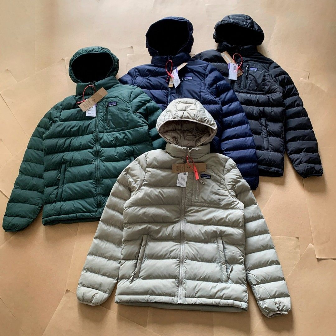 PATAGONIA ロックダウン アウトドア ダウン 中綿ジャケット 軽量 防風 防寒 フード付き 中綿ジャケット