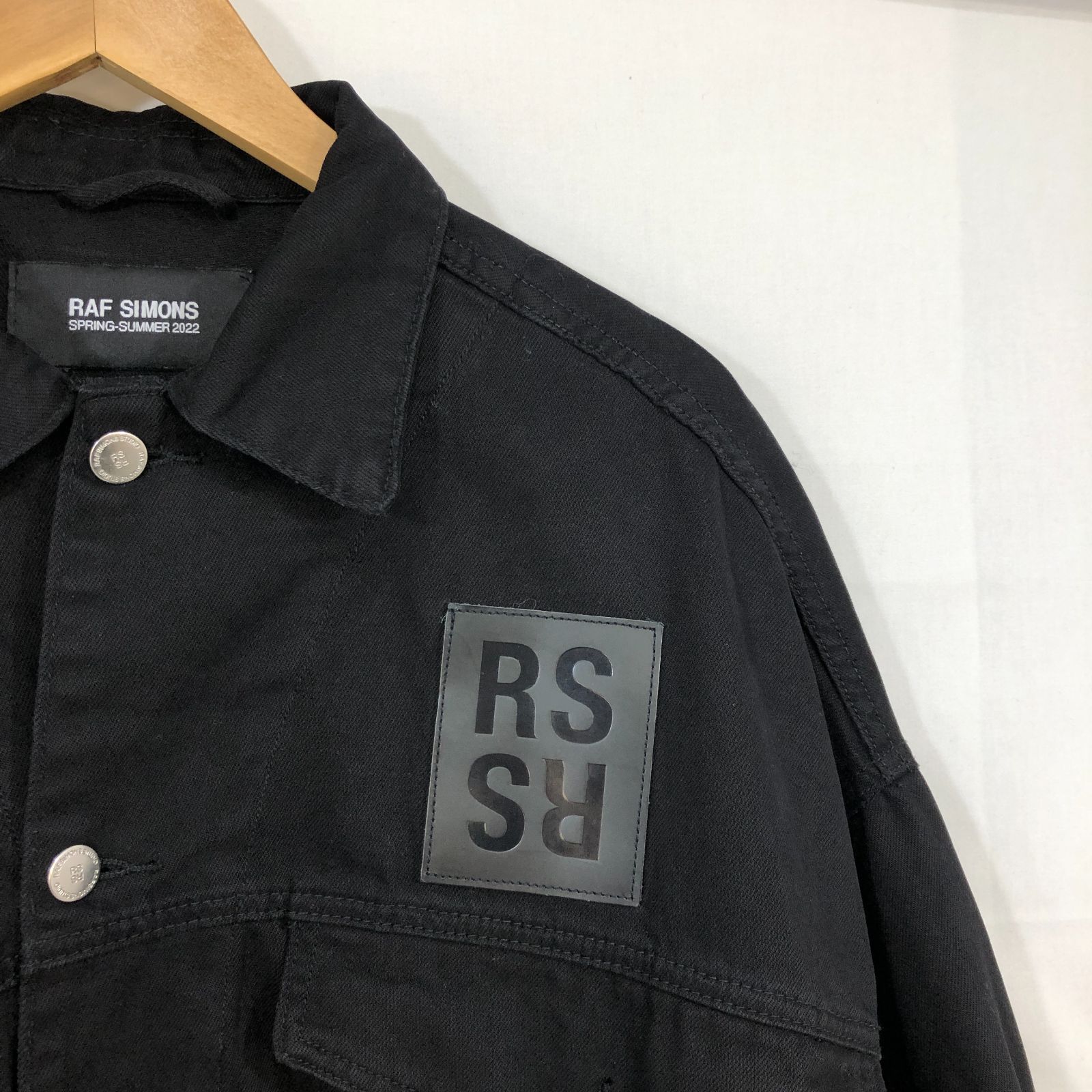 RAF SIMONS ラフシモンズ 22SS OVERSIZED DENIM JACKET オーバー RAF SIMONS ラフシモンズ 22SS OVERSIZED DENIM JACKET オーバー