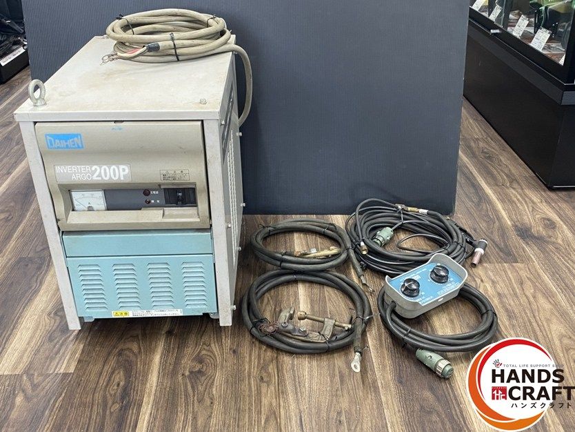 【引き取り限定】【中古品】ダイヘン VRTP-200(S-1) TIG溶接機 定格入力電圧;200/220V 50/60Hz 定格使用率:40% 2019年製造 電極付属していません 引き取り限定】【中古品】ダイヘン VRTP-200(S-1) TIG溶接機 定格入力