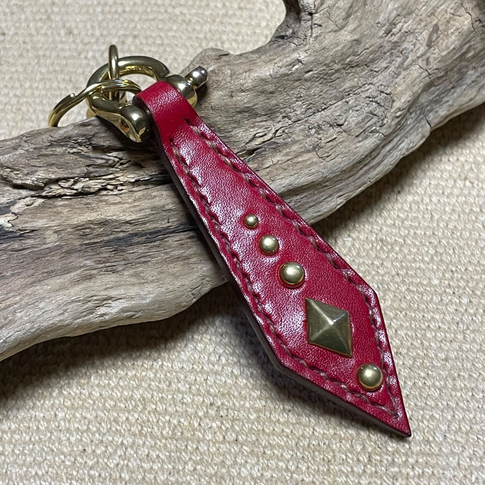 Diamond key-Hooker Vintage-Jack Red