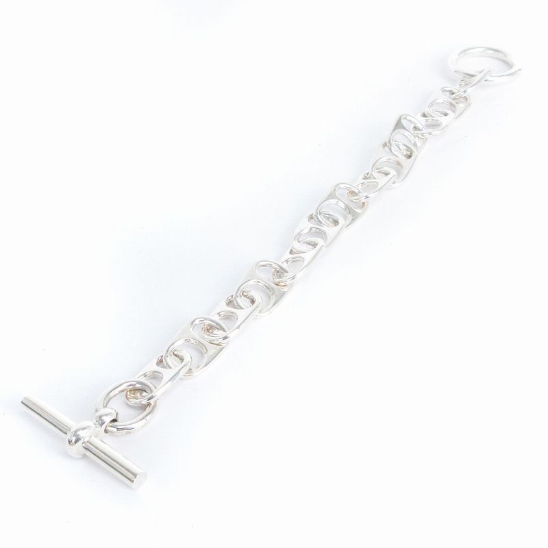 ヒダカ HIDAKA PULL TAB CHAIN BRACELET ブレスレット シルバー925 M 総重量 65.3g アクセサリー □SM3  ☆AA☆ - メルカリ