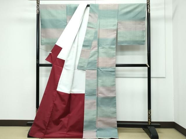 平和屋本店□極上 よねざわ 新田工房 紅花紬 紅のしらべ Benie