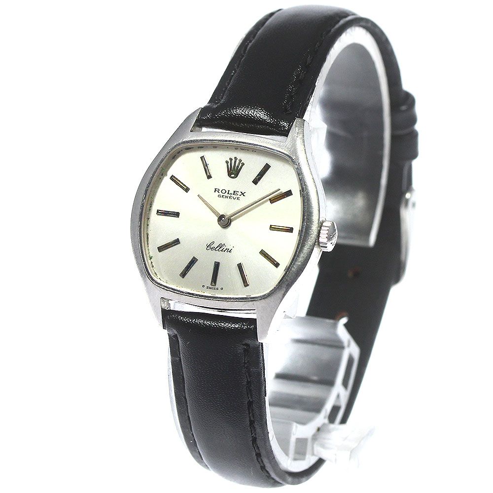 シ*ン様 rolex cellini 3801 cal.1600 ムーブメントk ロレックス ROLEX 3801 チェリーニ K18WG cal.1600 手巻き レディース_
