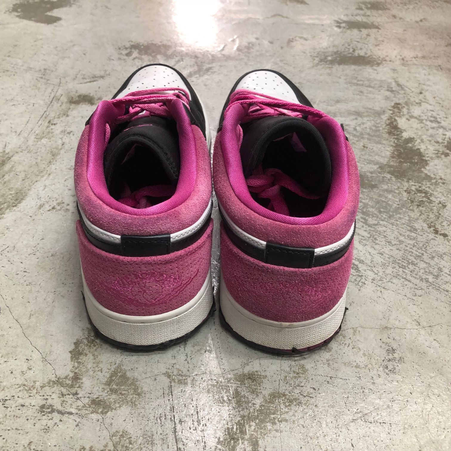 Nike Air Jordan 1 Low Black White-Magenta CK3022-005