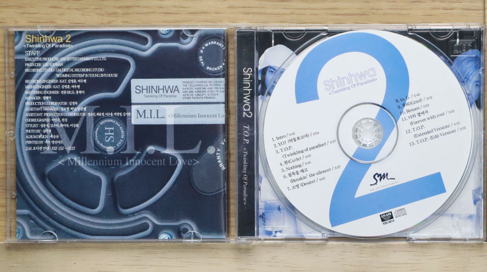 中古CD☆シンファ(神話)/Shinhwa□ 2 Twinkling Of Paradise (T.O.P