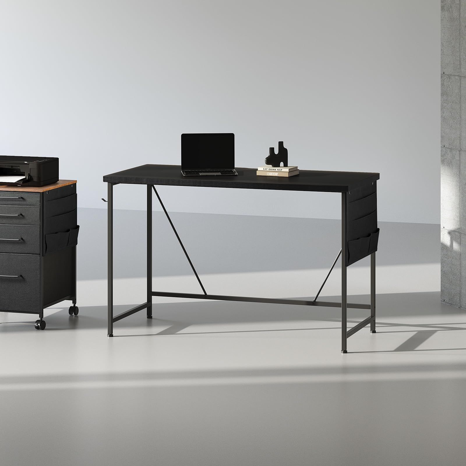 つくえ 収納袋付き勉強机