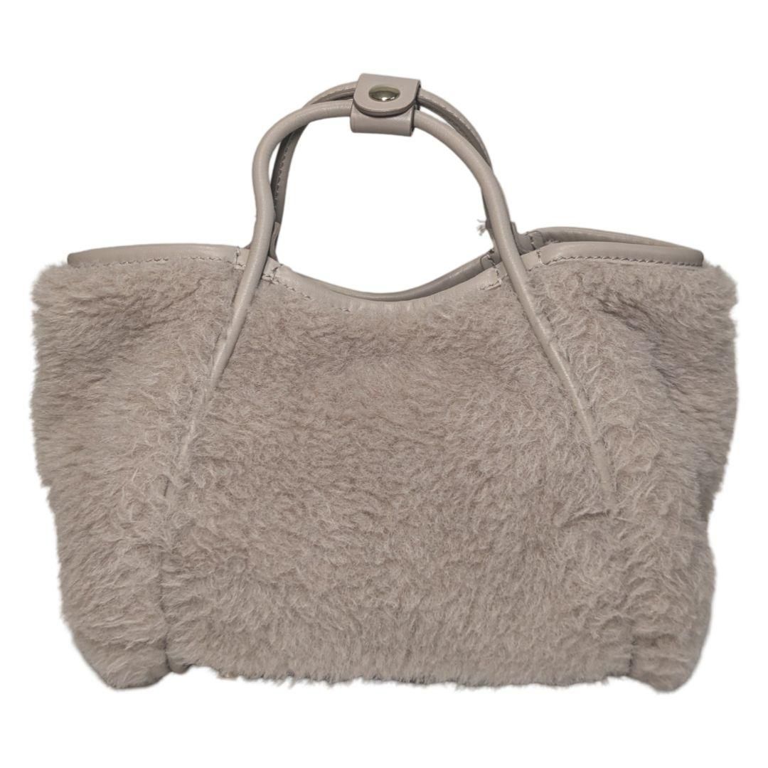 定価12万円MaxMara テディバッグ 2way ベージュ WWW_OLIVIERBERNSTEIN_COM