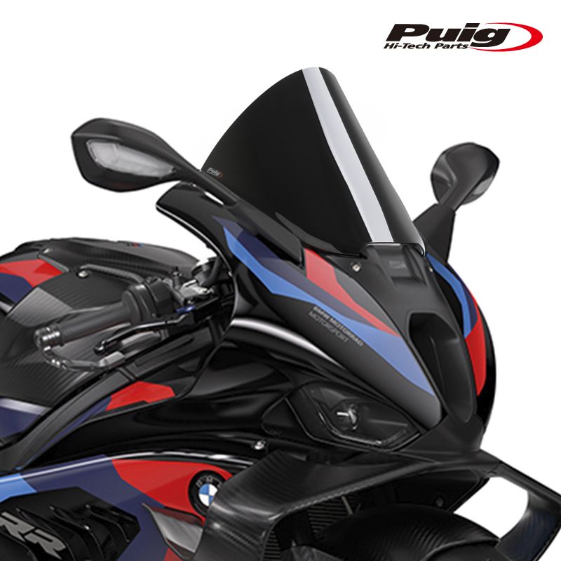 Puig 22490N R-RACER SCREEN [BLACK] BMW M1000RR(25-) プーチ スクリーン カウル