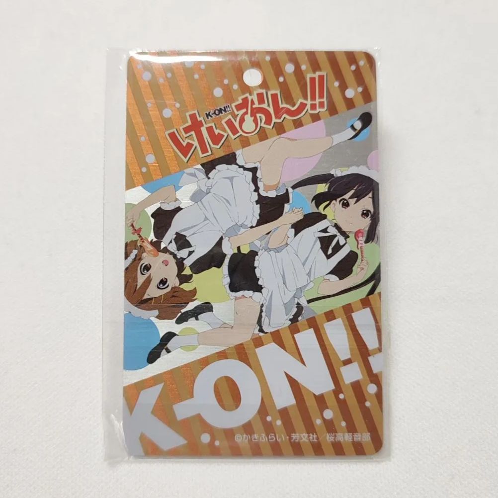 けいおん！ 平沢唯 中野梓 メタリックプレート けいおん！ 平沢唯 中野梓 未開封 メタル プレート - メルカリ