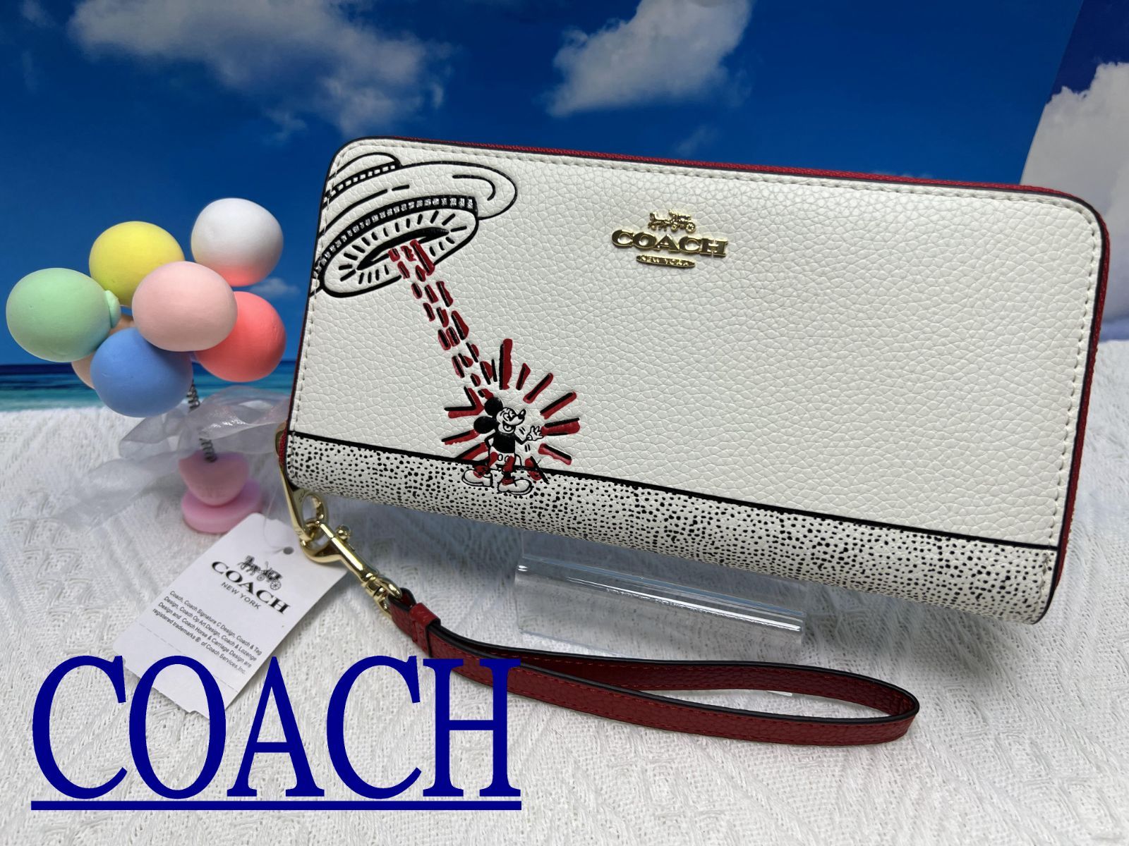 楽天市場 コーチ 新品タグ付き✨COACH 未使用 コーチ×ディズニー