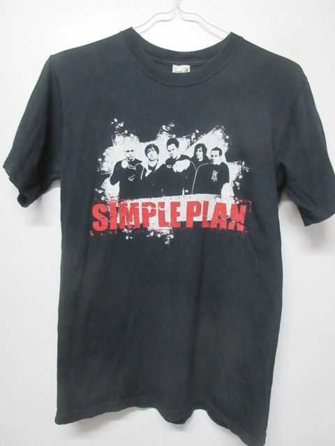 TシャツM 黒 SIMPLE PLAN シンプルプラン ツアーUS2005 パンク