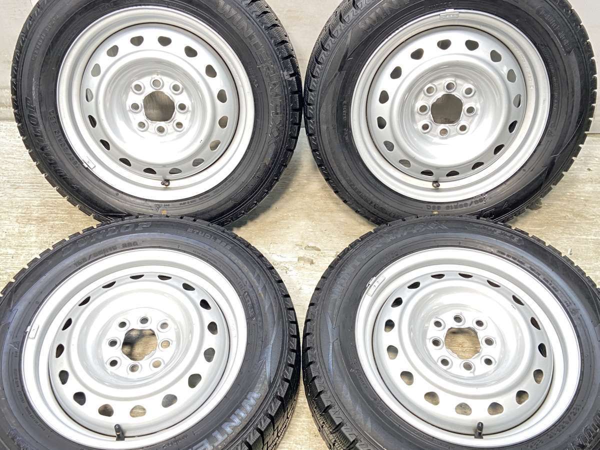 185/65R15  nダンロップ ウィンターマックス WM02 n　 TOPY S7 n15x5.5  100/114.3-4穴 n中古タイヤ スタッドレスタイヤ ホイールセット 4本セットn w15250217031