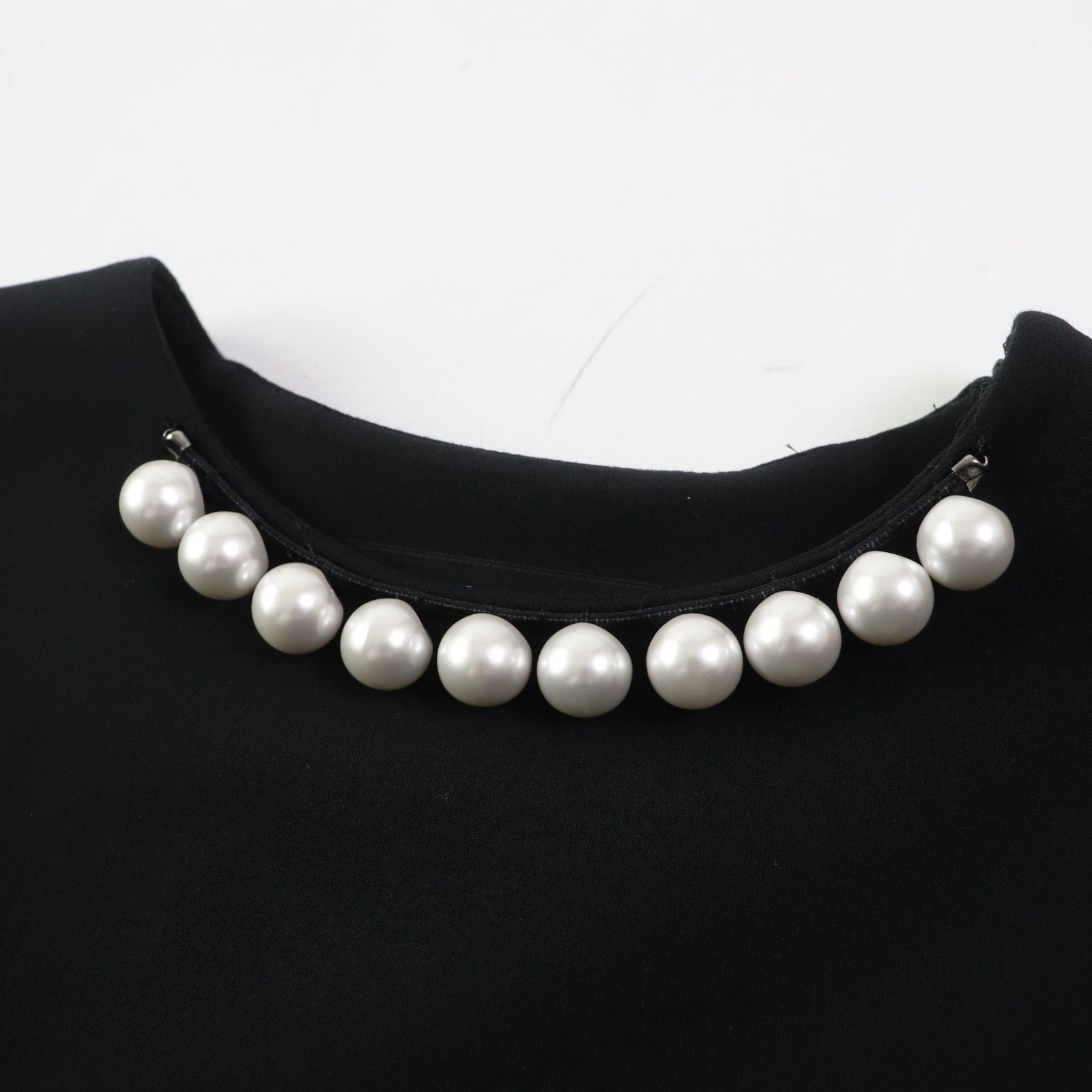 美品◎YOKO CHAN ヨーコチャン 18年製 YCD-318-398 フェイクパール