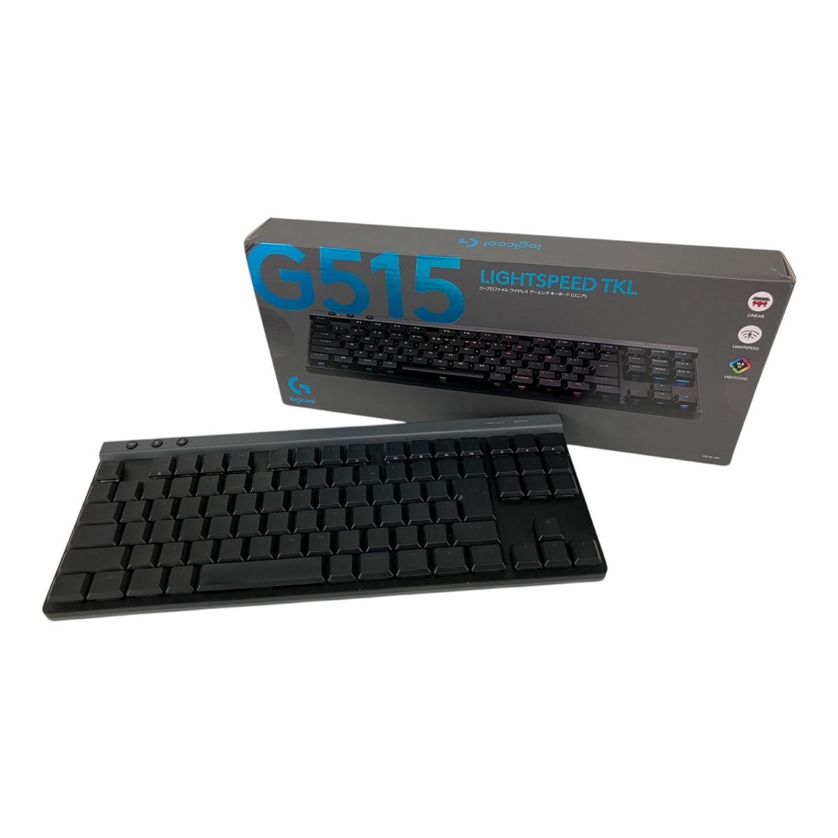 Logicool G515 LIGHTSPEED TKL ゲーミングキーボード リニア PC周辺機器 B9974379