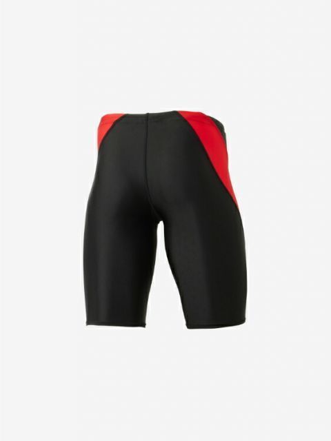 speedo スピード FLEX SX H-WST JAM レッド M SC62404F RE | 水泳 水着 プール 競泳水着 大会 ハイウエスト メンズジャマー 撥水 はっ水性 軽量感 安心感 レッグ丈 4分丈 着脱しやすい 不快感軽減 初心者 クールなデ