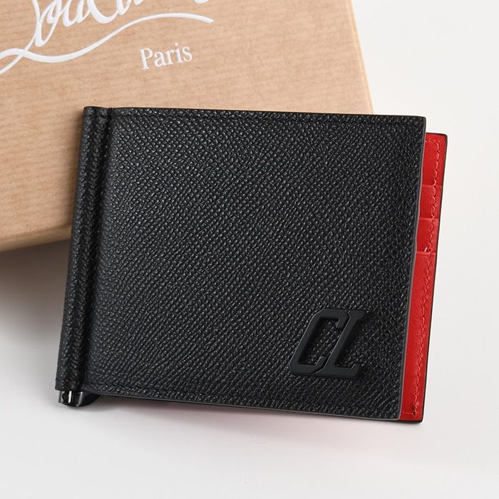 Christian Louboutin ルブタン　マネークリップケース Christian Louboutin ルブタン マネークリップコインケース ルブタン