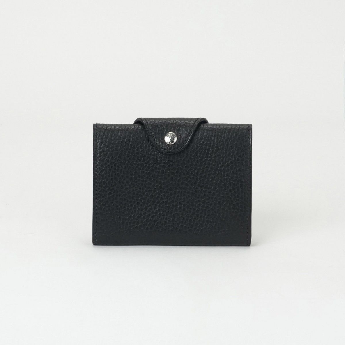 エルメス HERMES イリアード 財布 二つ折り財布 ミニ財布 ミニウォレット ヴァッシュ ギャロップ ドゥ ノワール ブラック 黒 シルバー金具