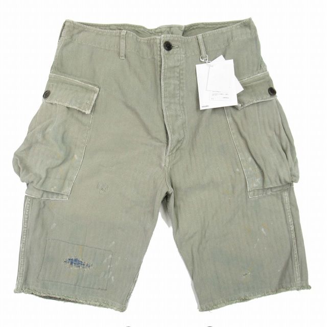 美品 20ss *F.I.L.EXCLUSIVE ビズビム VISVIM VETERANS SHORTS CRASH  