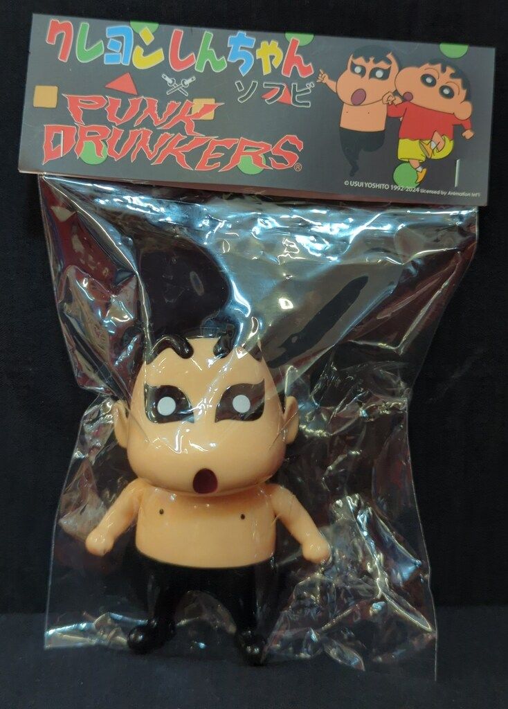 クレヨンしんちゃんパンクドランカーズソフビ未開封