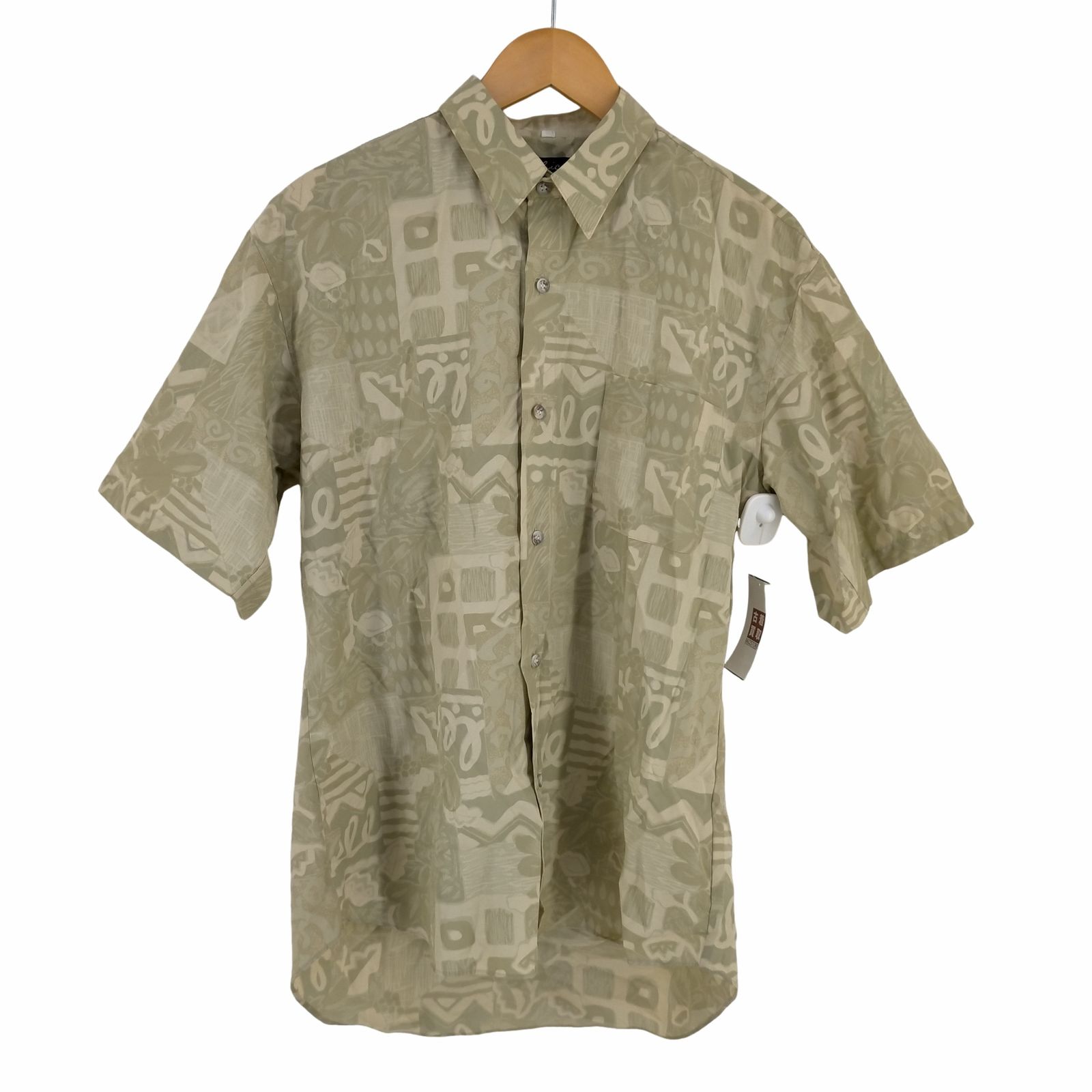ユーズドフルギ USED古着 総柄 レギュラーカラーシャツ メンズ import：M 