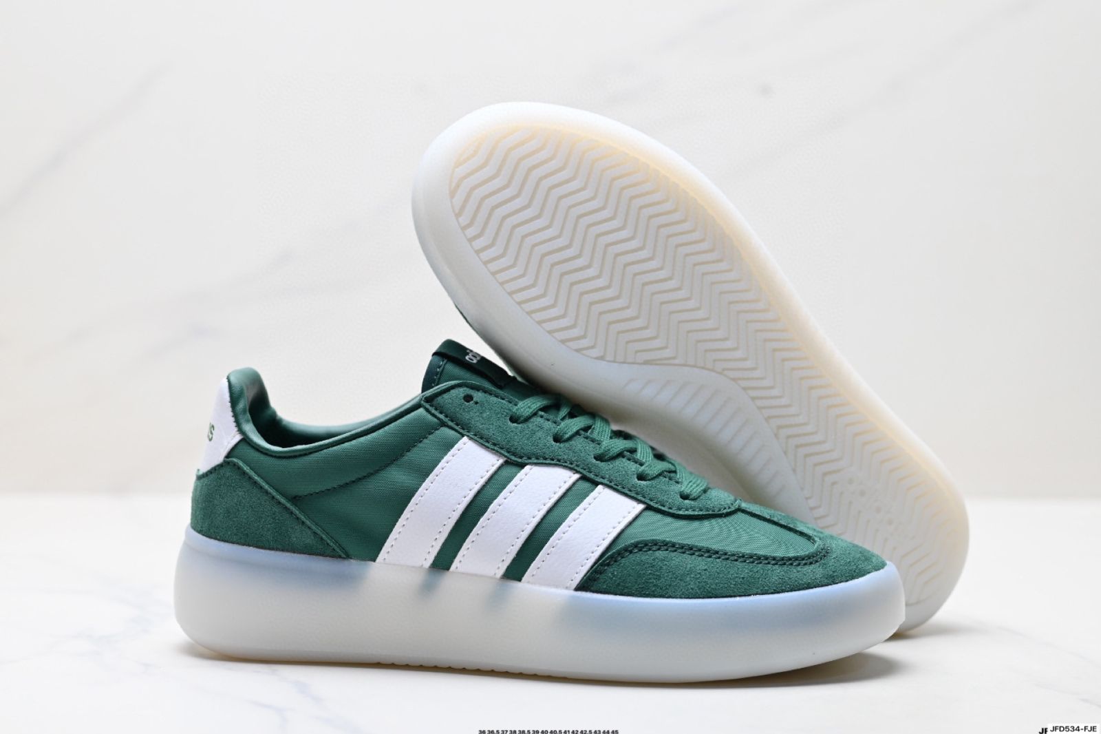 Adidas BARREDA DECODE - アディダス BARREDA DECODE グム T トゥ スケートシューズ ドイツトレーニングシューズ 男女兼用 軽量スポーツシューズ-WTO輸入1