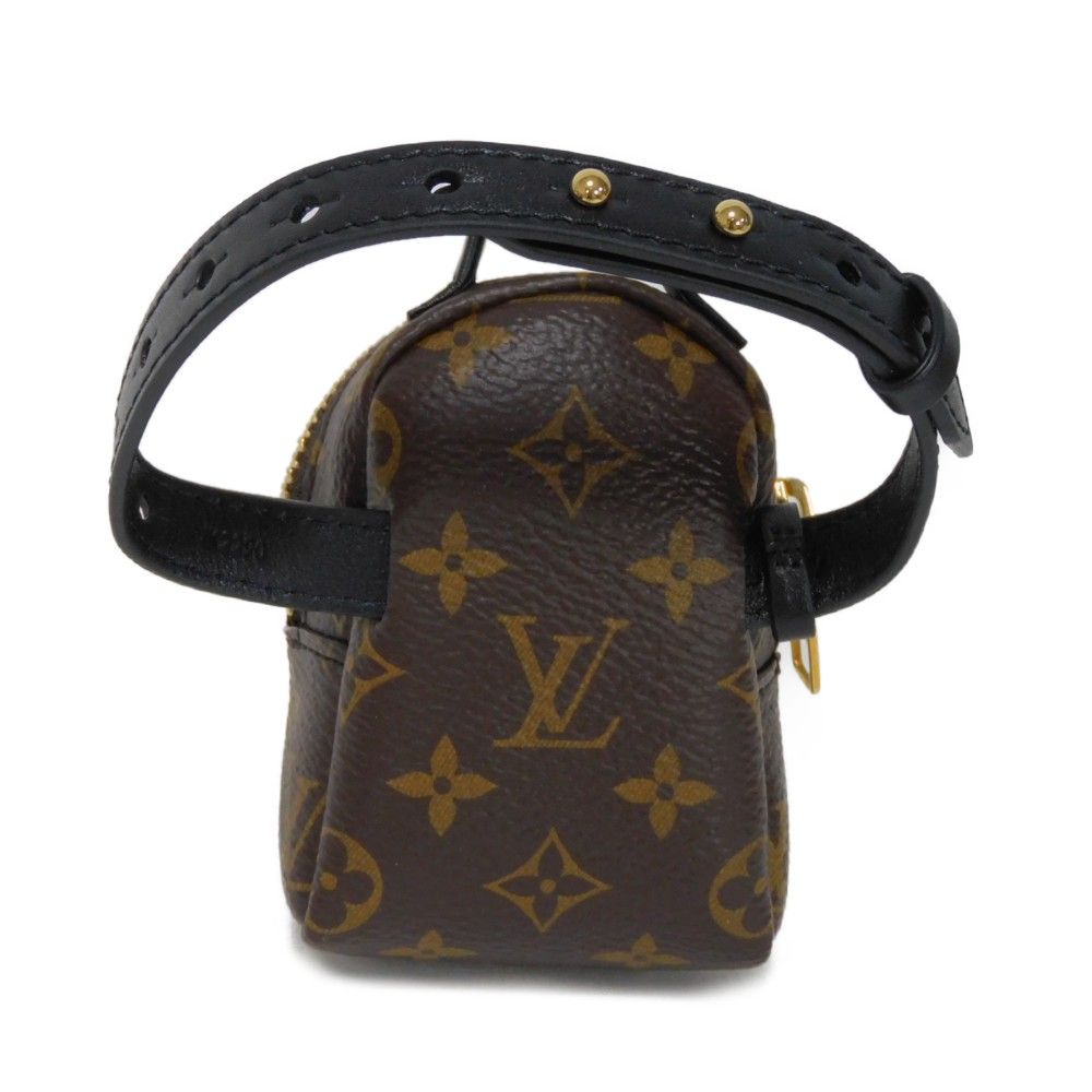 LOUIS VUITTON ルイ・ヴィトン ブラスレ パーティー パームスプリング ミニチュア バックパック デイパック LVロゴ フラワー マロン  ノワール ブラウン ブラック 現行 モノグラム ブレスレット M6563A - メルカリ