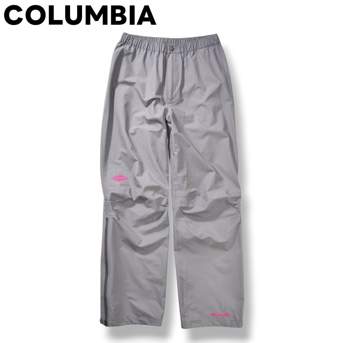 コロンビア COLUMBIA マウンテンズアーコーリング ウィメンズ パンツ オムニテック OMNI－TECH リップストップ ナイロン M グレー アウトドア トレッキング クライミング レディース ♪