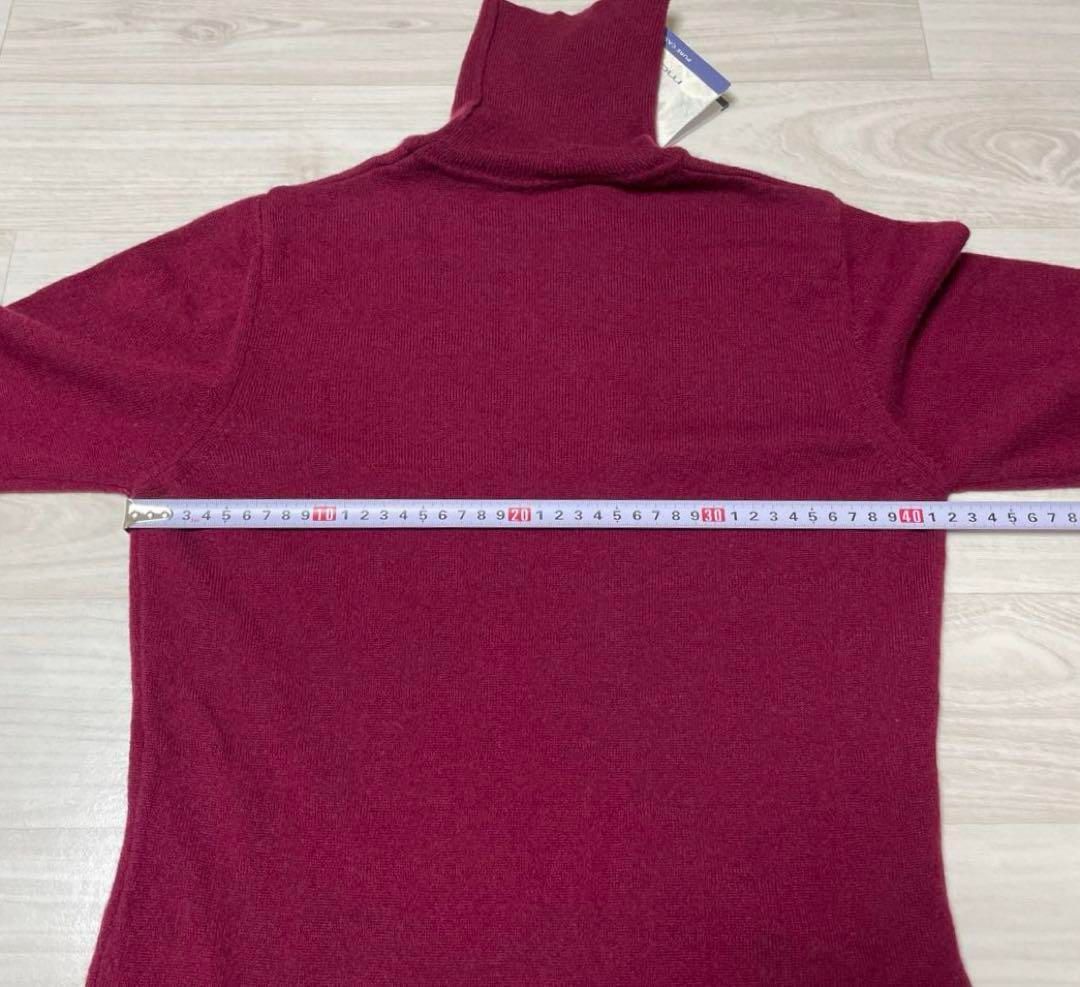 カシミヤ タートルネック