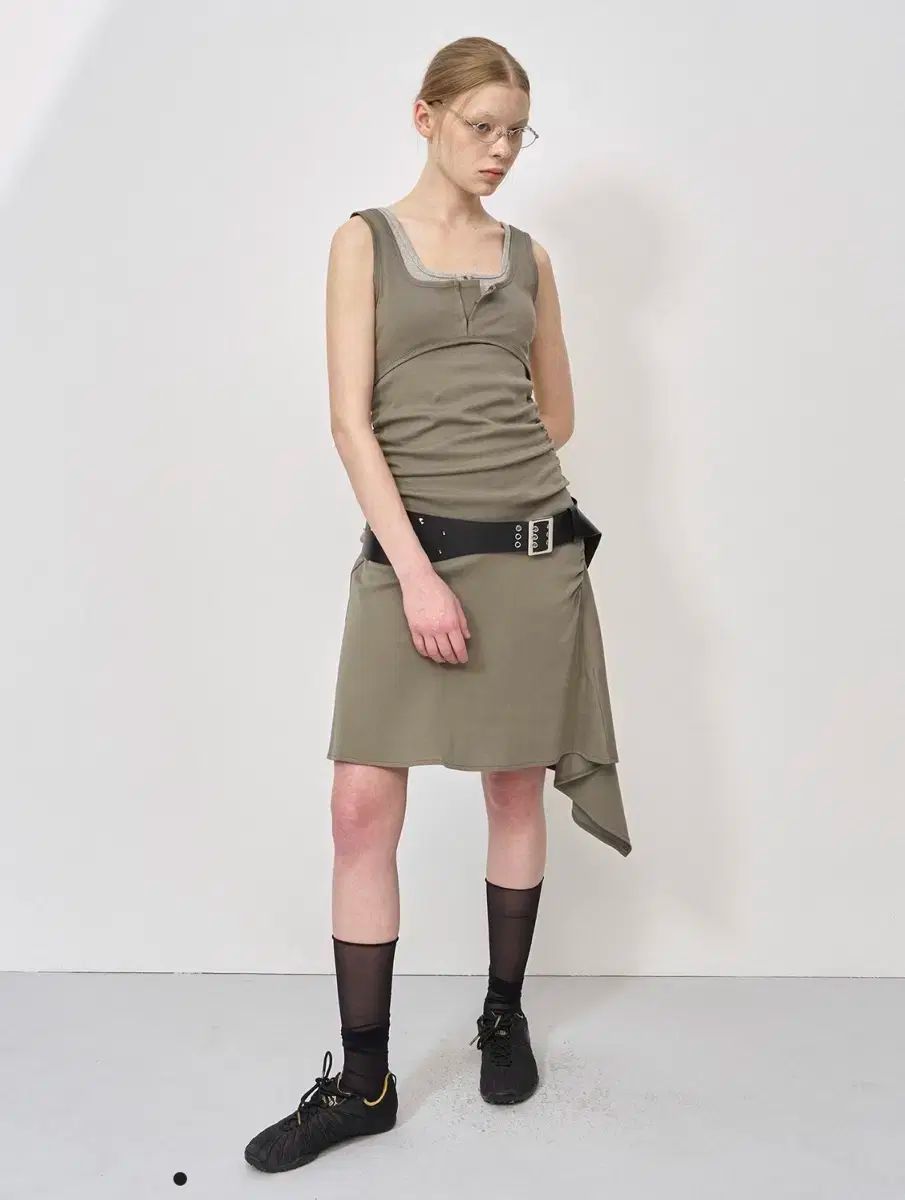 LCDC ビスチェ ディテール ジャージ ドレス