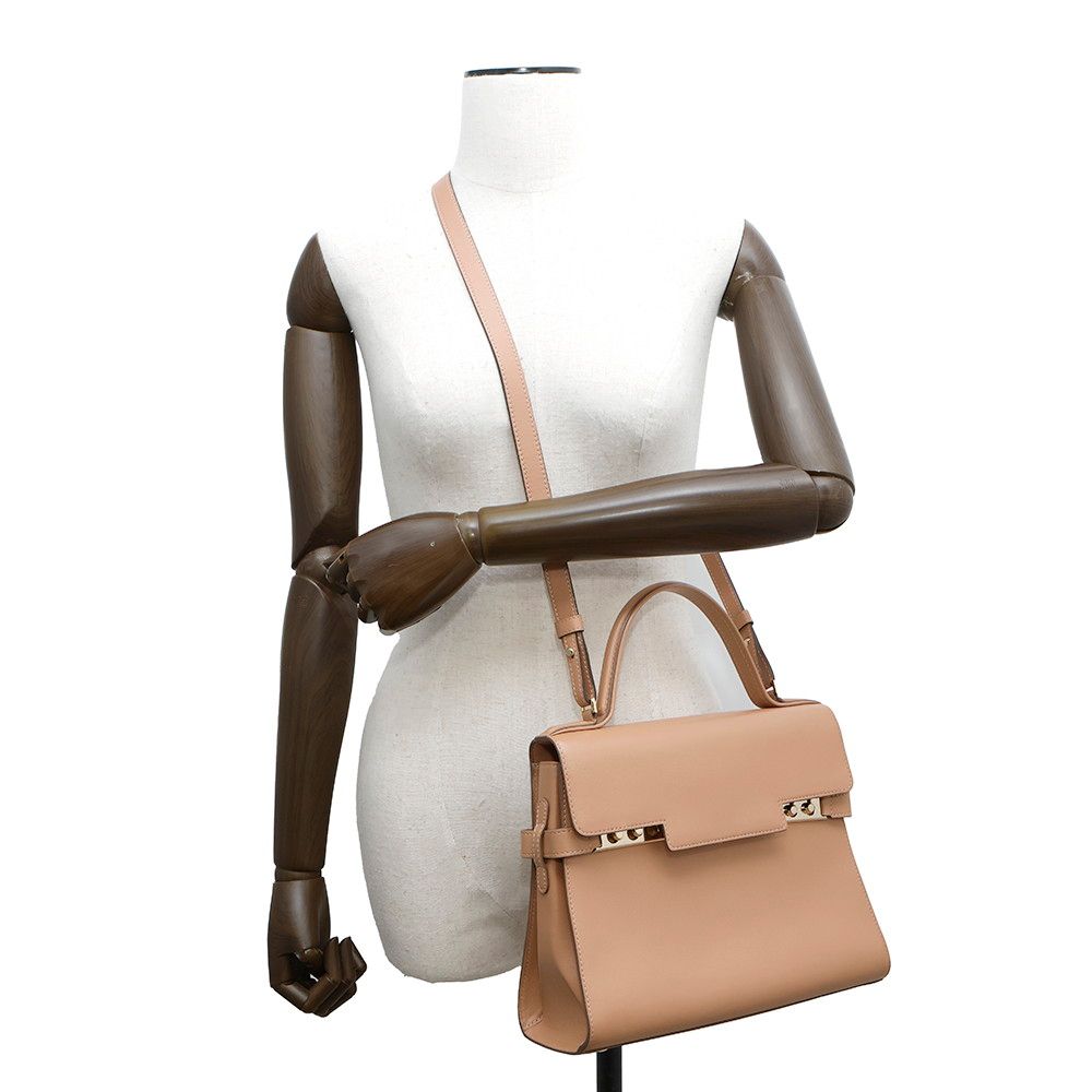 デルヴォー ハンドバッグ タンペートMM レザー Delvaux デルボー