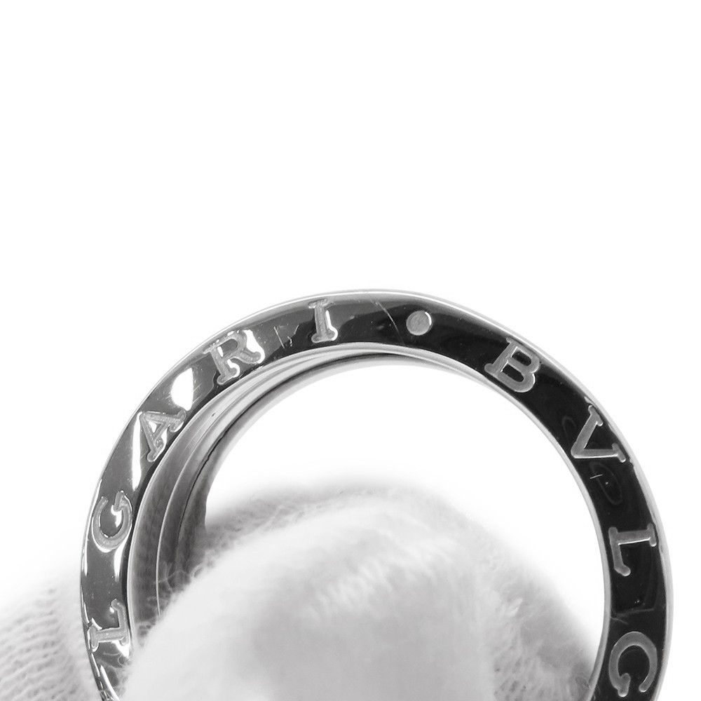 ★★匡です★★ ブルガリ YGK18 ビー・ゼロワン 2バンド #59 ブルガリ リング ビーゼロワン B-zero1 2バンド K18WGホワイト