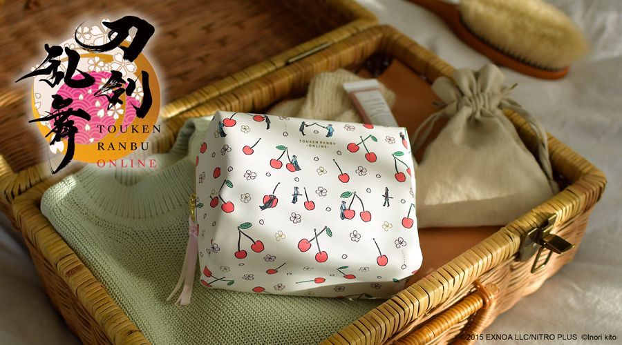 新品・公式】刀剣乱舞ONLINE 鬼頭祈コラボ ボックスポーチ（加州清光