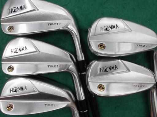 中古】 本間ゴルフ TOUR WORLD TR21X 5S アイアンセット IR