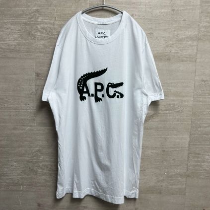 A.P.C. LACOSTE アーペーセー ラコステ 22SS Tシャツ L 【中目黒B11