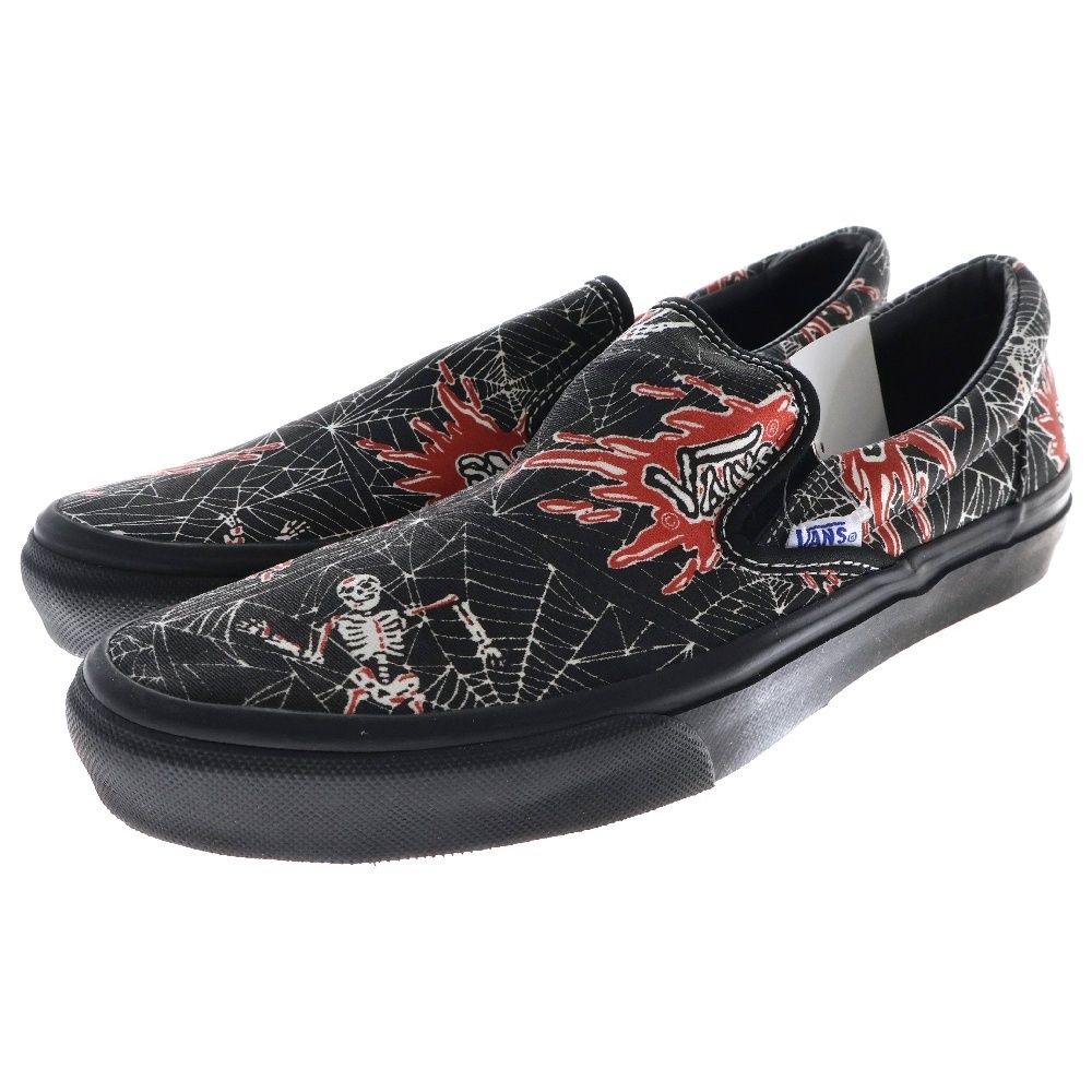 VANS (ヴァンズ) SLIP ON V98 SPIDER スリッポン V98 スカル 