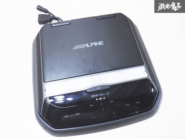 アルパインTMX-R1500 10.2インチフリップダウンモニターリアモニター