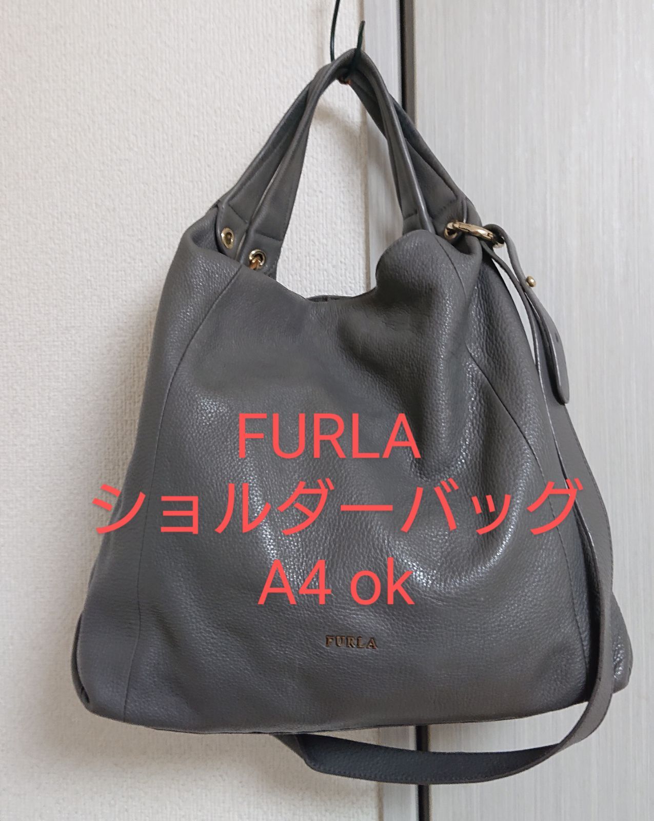 FURLA グレー バッグ