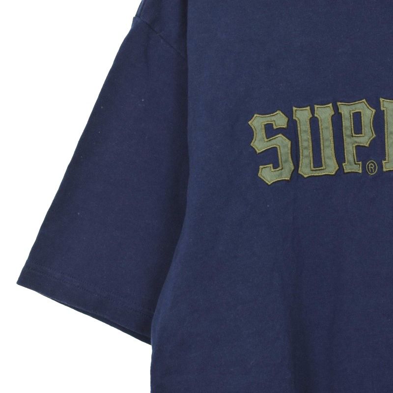 シュプリーム SUPREME 24FW Twill Applique S/S Top ツイル アップリケ 