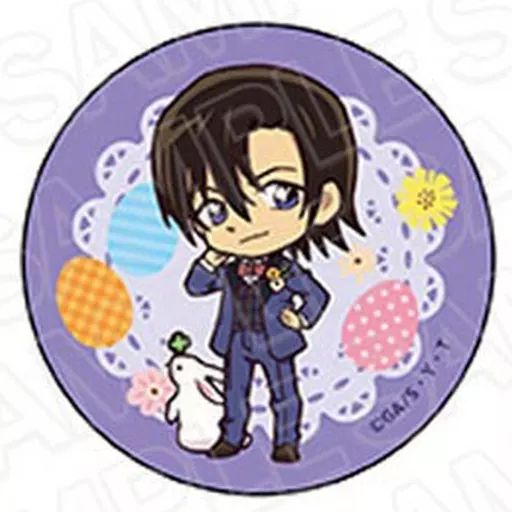 中古】バッジ・ピンズ 萩原研二(デフォルメうさぎ ver.) ホログラム 