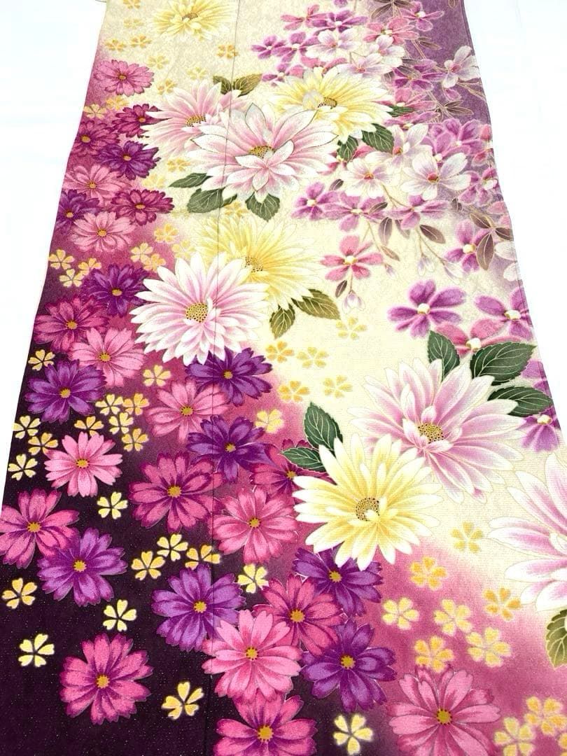 振袖 金駒 豪華 刺繍 身丈 153cm 小柄向き MO2897 振袖 金駒 豪華 刺繍 身丈 153cm 小柄向き MO2897